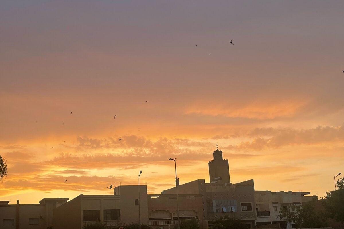 arrivée à Oujda