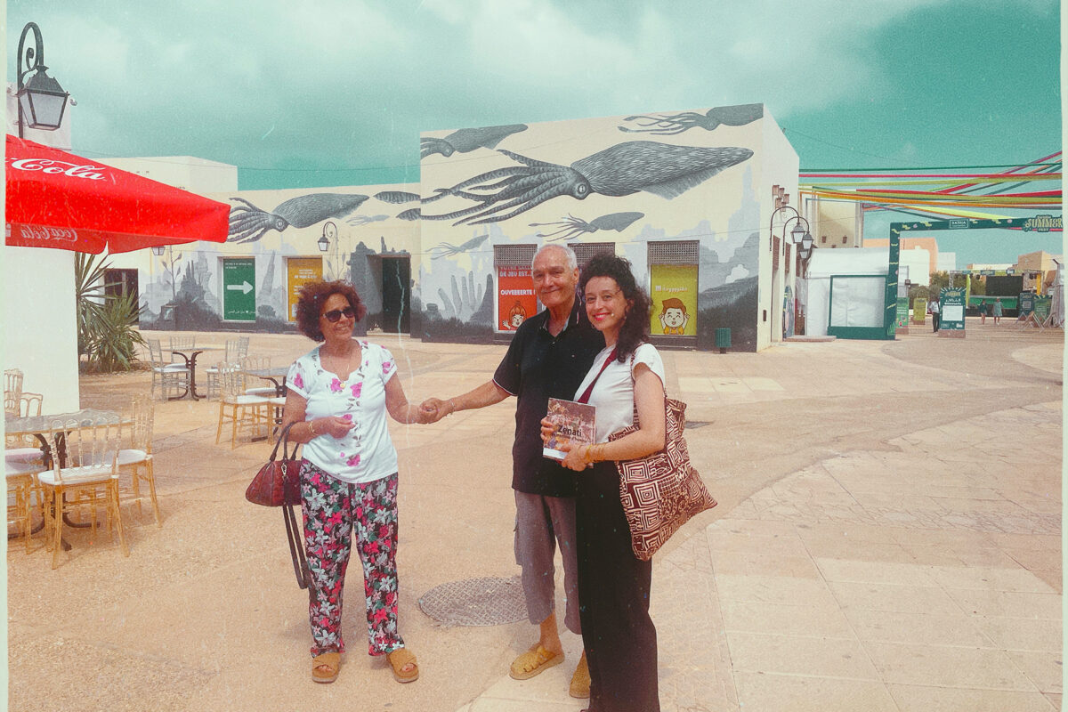 rencontre du peintre Abderrahmane Zenati (Saïdia)