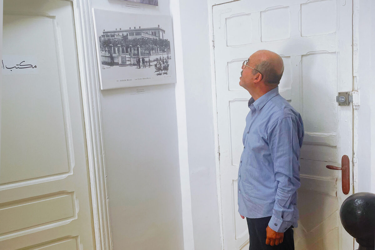 rencontre de Badr Maqri, fondateur du Musée éducatif (Oujda)